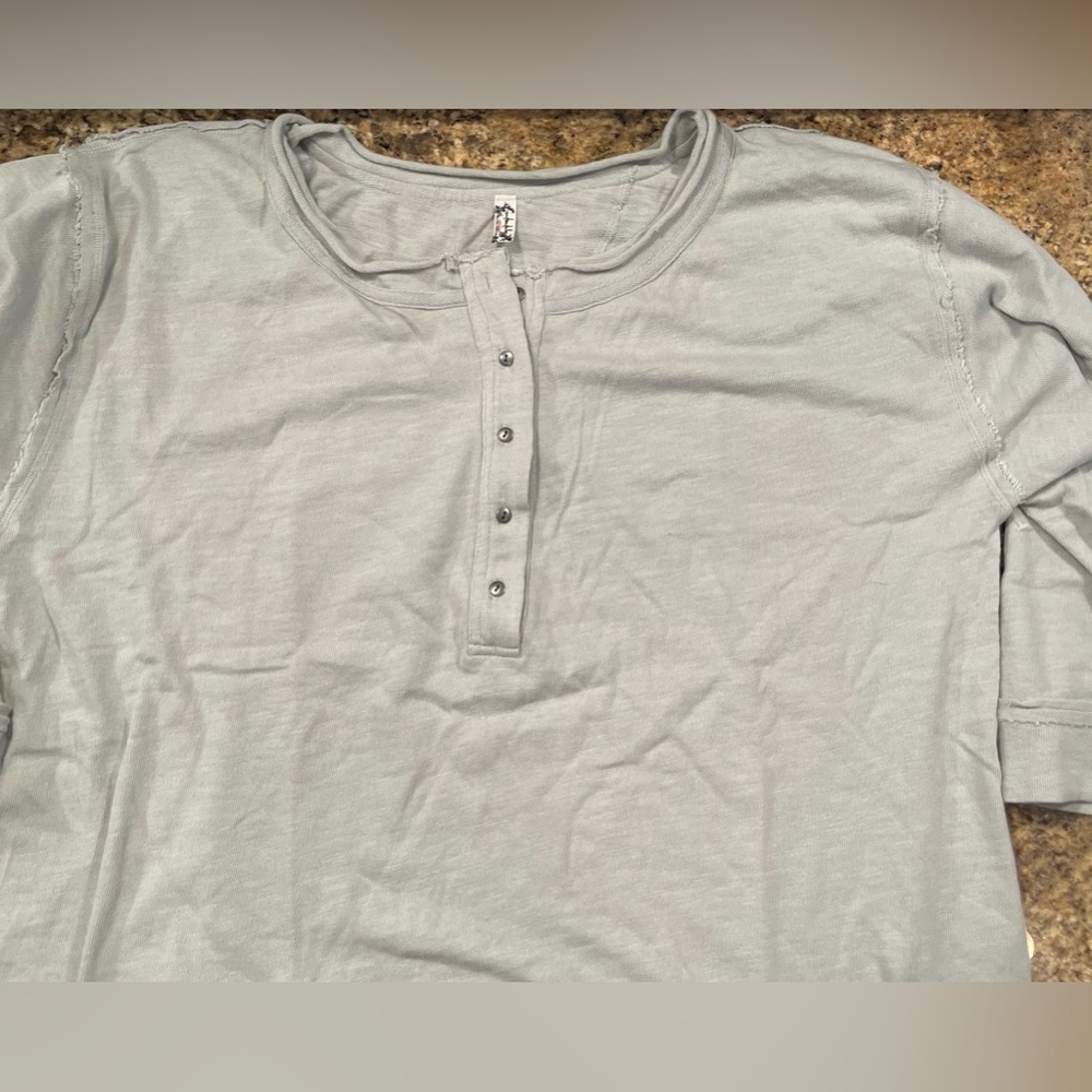NWOT Free People Organic Cotton Oversized Pullover - Picture 10 of 15
